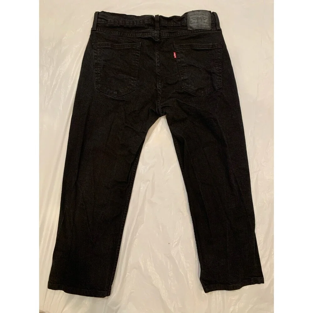 Levi’s 514 Jeans Men’s 34x24.5 Black Straight Fit